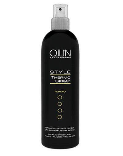 Cпрей термозащитный для выпрямления волос Thermo protective hair straightening sp Ollin 250 мл фото №2