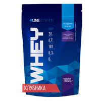 Сывороточный протеин клубника Whey R-Line 1кг миниатюра фото №2
