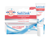 Салицинк (Salizink) гель-sos локального действия для проблемной кожи 15мл