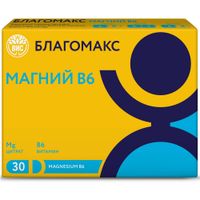 Магний В6 Благомакс капсулы 0,54г 30шт