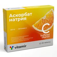 Аскорбат натрия Витамир таблетки 600мг 30шт, миниатюра фото №2