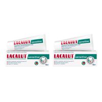 2Х Паста зубная Sensitive Lacalut/Лакалют 65г