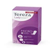 Прокладки урологические для женщин гигиенические Micro TerezaLady 24шт миниатюра фото №2