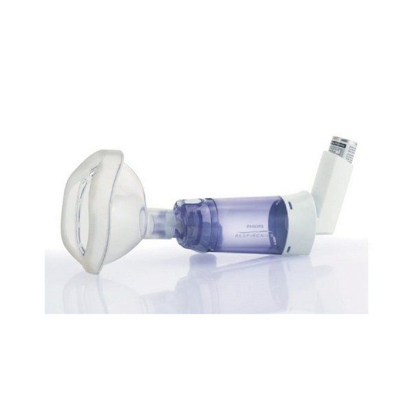 Спейсер для детей и взрослых с детской маской 1-5л HH1331/00 OptiChamber Diamond Philips Respironics