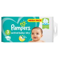 Pampers (Памперс) New Baby Dry Подгузники детские одноразовые 6-10кг 124 шт. миниатюра фото №4