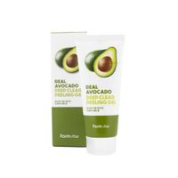 Гель отшелушивающий с экстрактом авокадо Real avocado FarmStay 100мл