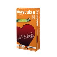 Маскулан презервативы masculan 3 classic №10 с колечками и пупырышками