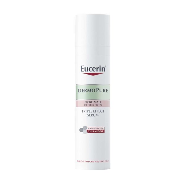 Сыворотка для жирной и проблемной кожи с тройным действием DermoPURE Eucerin/Эуцерин фл. 40мл (66862)