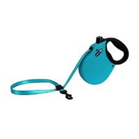 Рулетка лента для собак весом до 20кг антискользящая ручка голубая Adventure Alcott 5м (S) миниатюра фото №2