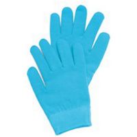 Маска-перчатки гелевые увлажняющие многоразового использования голубые Bradex