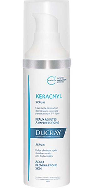 Сыворотка разглаживающая для проблемной кожи Keracnyl Ducray/Дюкрэ 30мл фото №2