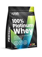 Протеин сывороточный 100% малина-белый шоколад Platinum Whey Vplab 750г