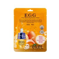 Маска для лица тканевая с экстрактом яичного желтка Egg Ekel/Екель 25мл