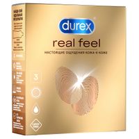 Презервативы Real Feel Durex/Дюрекс 3шт