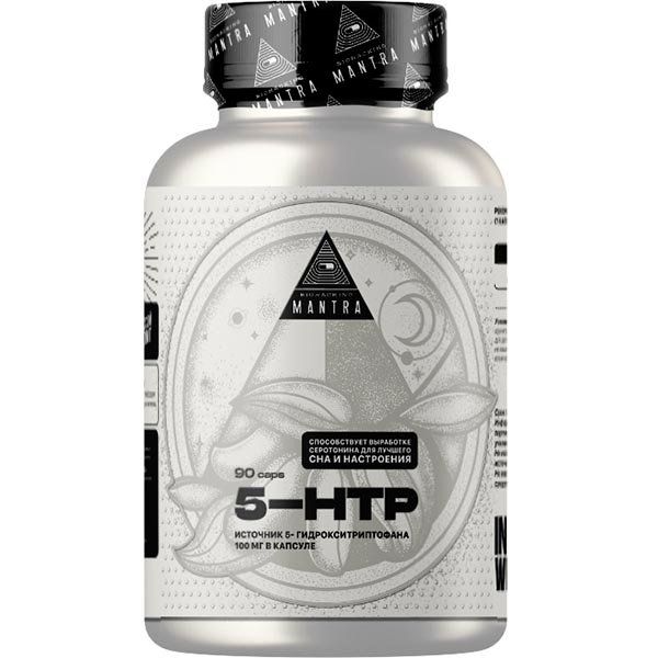 5-HTP 5-гидрокситриптофан 100мг MantraМантра капсулы 420мг 90шт 891₽