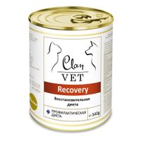 Консервы для собак и кошек диетические восстановительные Recovery Clan Vet 340г
