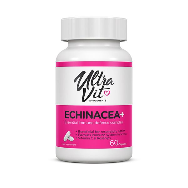Витамины для иммунитета Echinacea+ капс. UltraVit 60шт