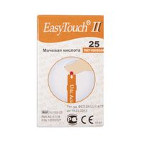 Тест-полоски для самоконтроля мочевой кислоты Easy Touch/Изи Тач 25шт (SU103-25) миниатюра фото №2