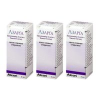 3Х Азарга капли глазные 5мл 