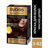 Краска для волос 3-82 Красное дерево Oleo Intense Syoss/Сьосс 115мл