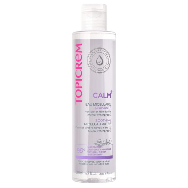 Вода мицеллярная успокаивающая Calm+ Topicrem/Топикрем 200мл