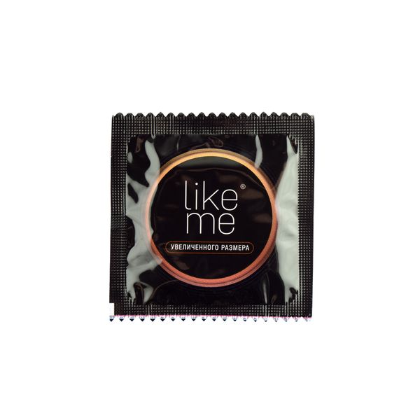 Презервативы увеличенного размера Like Me 3шт фото №2