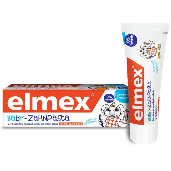 цена Паста зубная для детей от 0 до 2 лет Elmex/Элмекс 50мл