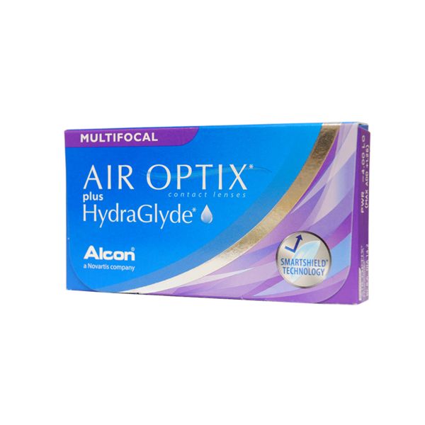 Линзы контактные Air Optix plus HydraGlyde Multifocal Alcon/Алкон (8,6, -2,50, H) 3шт фото №3