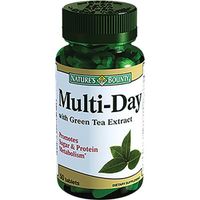 Мультидэй витаминный комплекс с экстрактом зеленого чая таблетки Nature's Bounty/Нэйчес баунти 50шт, миниатюра фото №38