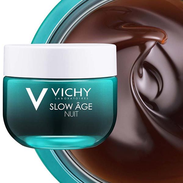 Крем и маска для интенсивной оксигенации кожи ночной Slow Age Vichy/Виши банка 50мл (MB058200) фото №2