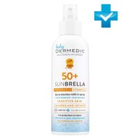 Молочко-спрей для детей защитное SPF50 Sunbrella Baby Dermedic/Дермедик 150мл