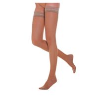 Чулки компрессионные 15-21 mmHg Lady Relaxsan/Релаксан Stay-Up, телесные, р.5