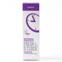 Паста зубная натуральная активный кальций Fresh O'clock Spa'Sta/Спа'Ста 90мл миниатюра фото №4