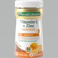 Витамин С+Цинк вкус апельсина Nature's Bounty/Нэйчес баунти пастилки жевательные 2г 60шт миниатюра фото №2