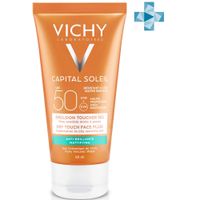 Эмульсия для лица матирующая SPF50 Dry touch Capital Soleil Vichy/Виши 50мл миниатюра фото №2