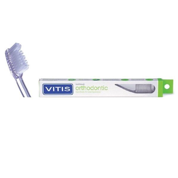 Зубная щетка для пациентов с ортодонтическими конструкциями (брекеты) VITIS Orthodontic