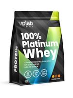 Протеин сывороточный 100% карамельный фраппе Platinum Whey Vplab 750г