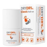 Антиперспирант от обильного потоотделения длительного действия Classic Roll-on Dry Dry/Драй Драй фл. 35мл
