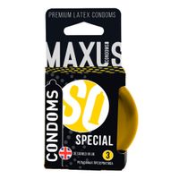 Презервативы текстурированные точечно-ребристые Special Maxus/Максус 3шт