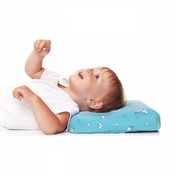 Подушка под голову с эффектом памяти для детей от 1,5 до 3л Trelax/Трелакс Prima П28, 25х36х6см фото №2