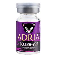 Линзы контактные цветные Adria Sclera Pro vial Satana 8,6,-0,00 ,1 шт