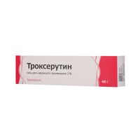 Троксерутин гель для наружного применения 2% 40г, миниатюра фото №12