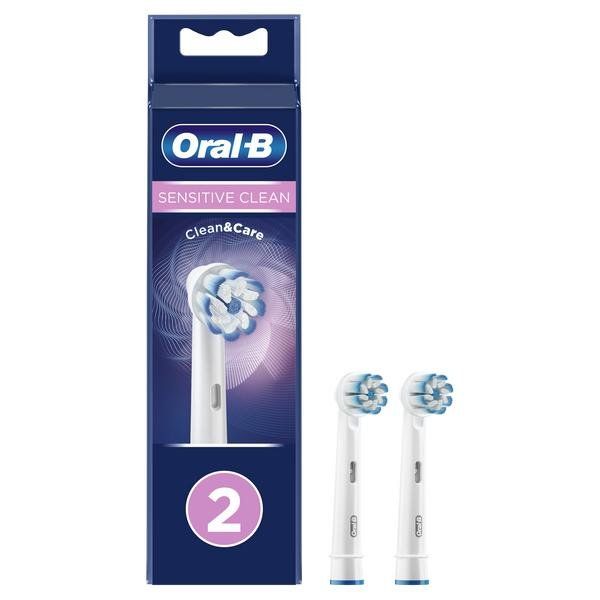 Насадка сменная для электрической зубной щетки Sensitive Clean EB60-2 Oral-B/Орал-би 2шт фото №8