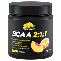 БЦАА/BCAA 2:1:1 со вкусом персика-маракуйи Primekraft/Праймкрафт 150г
