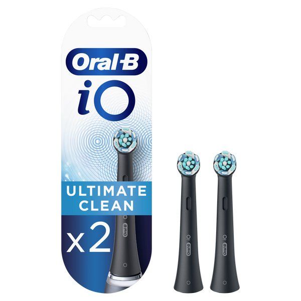 Насадка сменная для электрической зубной щетки iO Ultimate Clean Black Oral-B/Орал-би 2шт