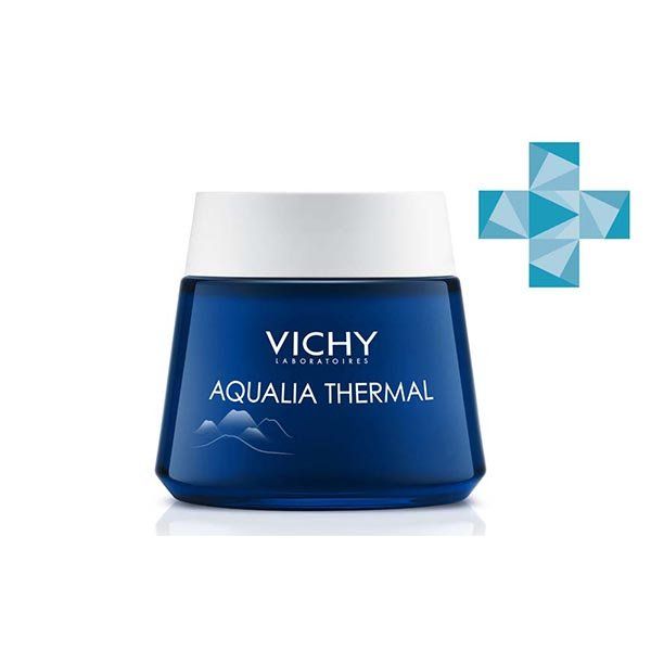 Крем-гель ночной SPA Aqualia Thermal Vichy/Виши 75мл сыворотка увлажняющая aqualia thermal vichy виши 30мл