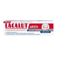 Паста зубная для ежедневного применения Aktiv Plus Lacalut/Лакалют 75мл миниатюра фото №3