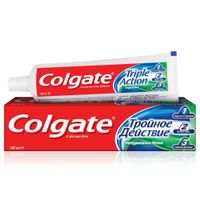 Паста зубная Colgate/Колгейт Тройное действие 100мл миниатюра