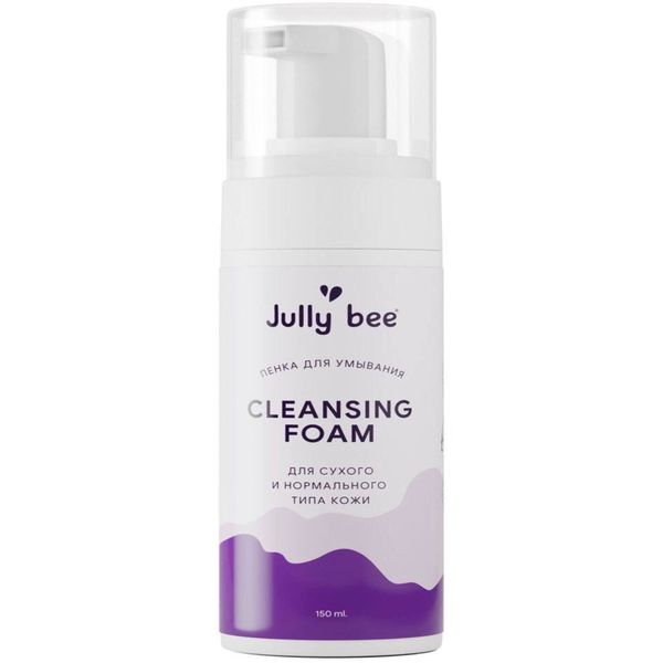 Пенка для умывания сухой и нормальной кожи лица Jully Bee/Джули Би 150мл