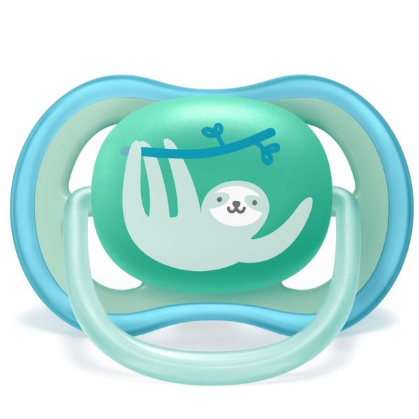 Пустышка силиконовая с футляром c 18 мес. Ultra Air Philips Avent 2шт (SCF349/21) фото №3